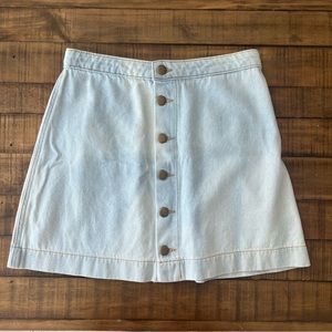 American Apparel Jean Skirt